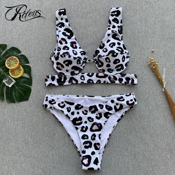 

Urifens Biquinis Feminino Sexy Beach Swimwear Women 2019 Summer Leopard Swimsuit Micro Push Up Bikini Set Bathing Suit LCN16
