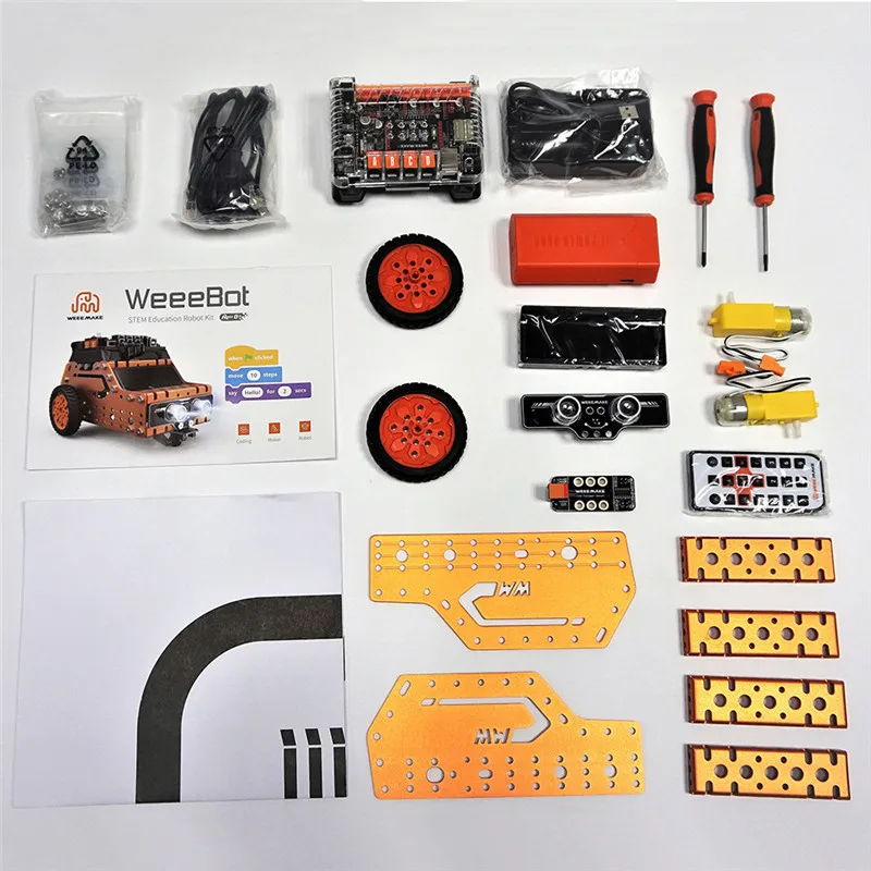 Weemake weebot 3 в 1 умный радиоуправляемый робот автомобильный паровой инфракрасный