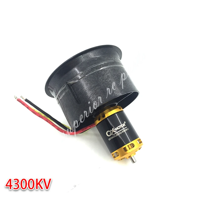 QX MOTOR 64 мм 5 лезвий воздуховод вентилятор Jet EDF с QF2822 3500KV бесщеточный двигатель S 3 4