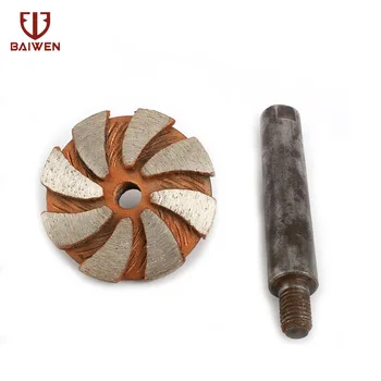 

60mm Diamond Sintering Grinding Wheel With 9x15mm Connecting Rod For Grinding Stone Marble