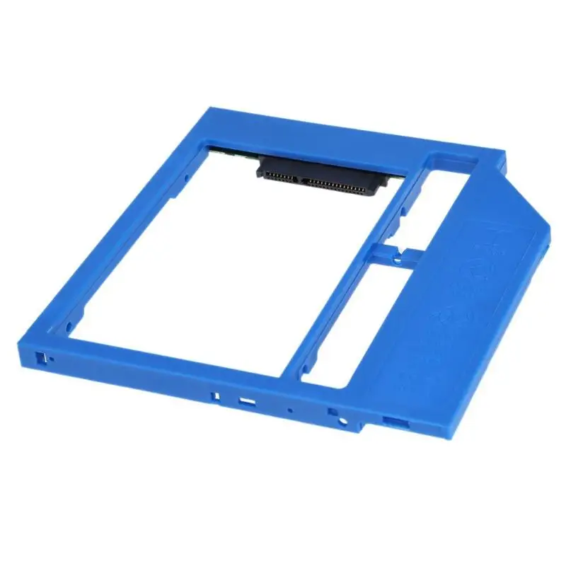 

Laptop SATA3 2nd HDD Caddy Universal 9mm CD DVD Optical Bay Hard Drive Adapter To 2.5inch SATA SSD HDD Case for Macbook