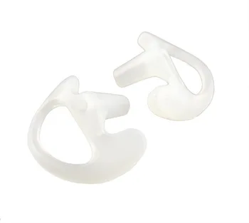 

Clear 500 Pair Medium Silicone Earmold Earbud for all Two-Way Walkie Talkie Radio Air Acoustic Coil Tube Earpiece Headphone