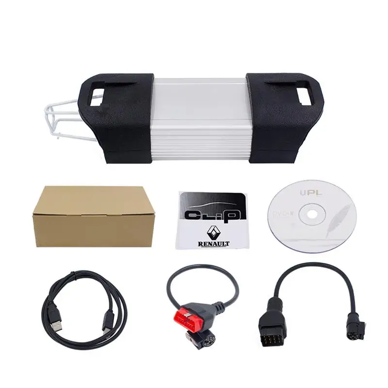 

12V CAN Clip V178 For Renault Diagnostic Interface With Multi-language For Test OBD-II Systems SRS/ABS/ ASR/ MPL/GM