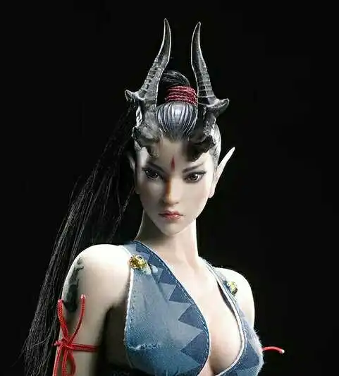 1/6 Asura модель головы женщины дракона лепка для экшн фигурки 12 дюймов|Игровые и
