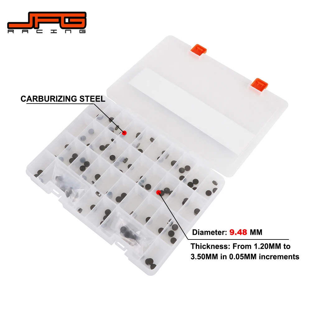 Motorcycle 1 Box 9.48mm Valve Shim Kits 69Pcs For KAWASAKI ZX12R ZX14