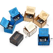 Деревянная музыкальная шкатулка Розовая пантера игра трона Дейви Джонс мерцание Litte Star Lalaland тема День рождения Рождественский подарок