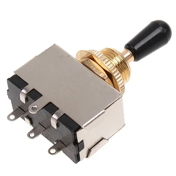 

1 pcs Homeland Zinc Alloy 3 Way Toggle Switch Suitable For LP GIBSON SG Electric Guitarra Guitar and Bass Accessories