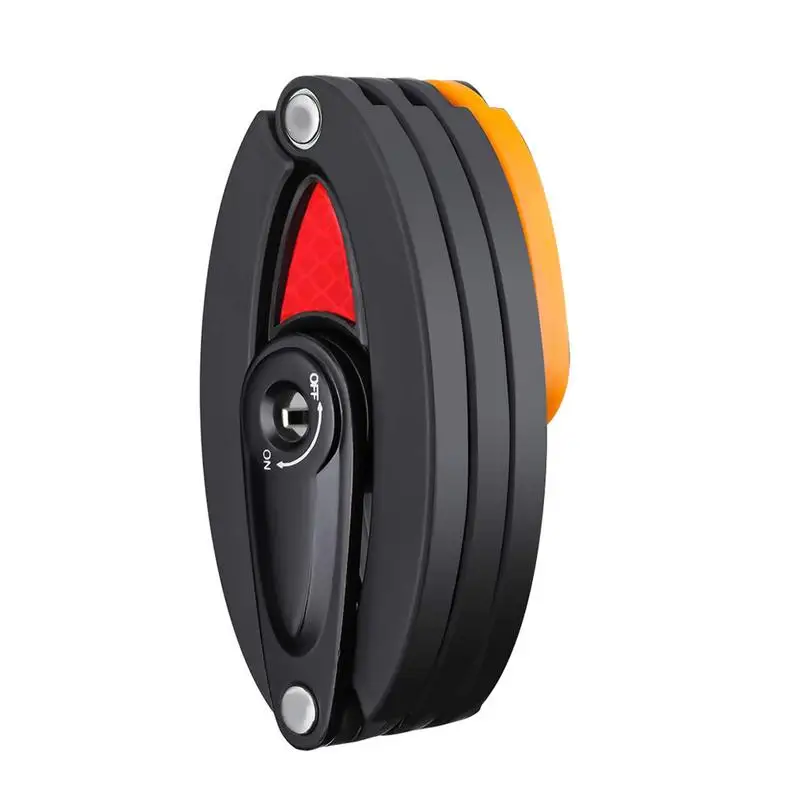 

Universal Bicycle Anti-theft Lock User-friendly Foldable Alloy Chain Lock for Motorcycle Cycle MTB Bike Security Lock with 3 Key