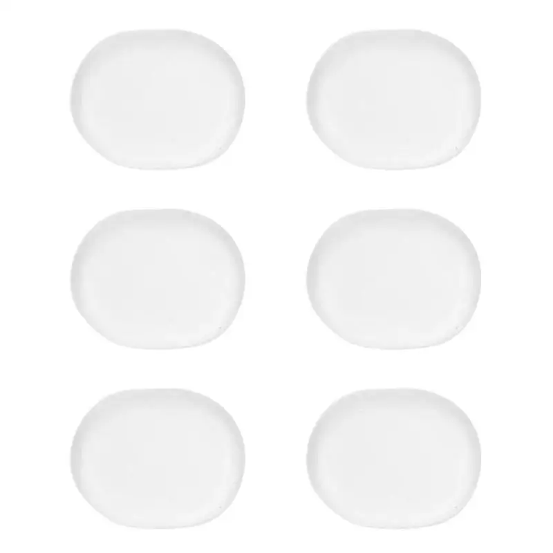 

6pcs/set Silicon Gel Snare Drum Mute Pads Transparent Drum Damper Mufflers