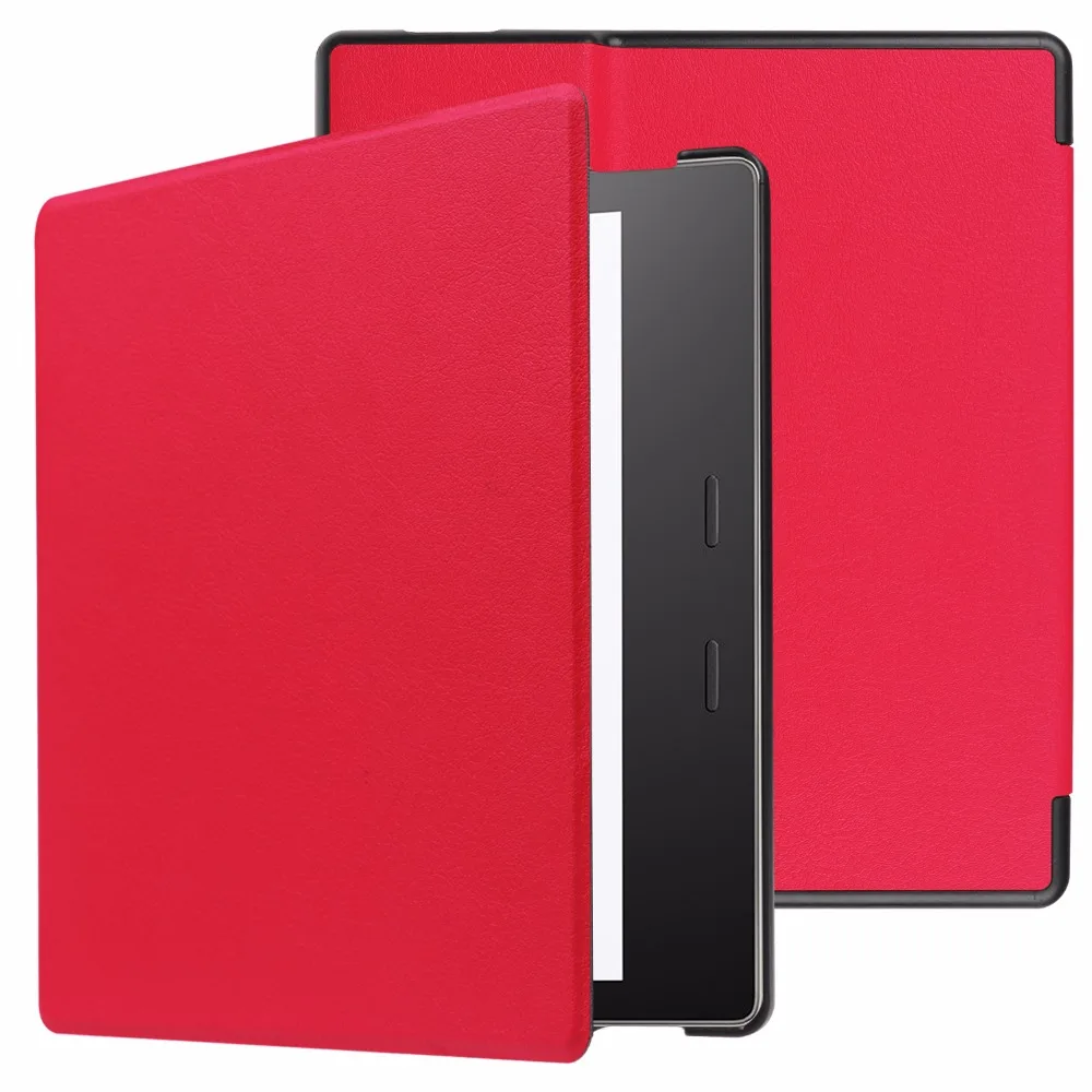 Super thin Leather case cover for Amazon Kindle Oasis 7" Ereader