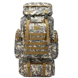 80L водонепроницаемый альпинистский походный рюкзак для кемпинга, альпинизма, уличная спортивная сумка