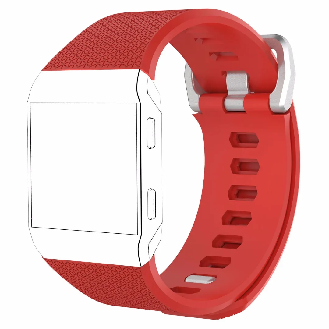 

1Pcs Replacement Silicone Wristband Strap For Fitbit Ionic Wrist Band For Outdoor Sport Fitness Running Accessories L/S Size