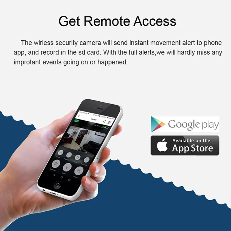  2.0MP Telecamere IP Wifi Wireless di Sorveglianza di Sicurezza video 1080 P Full HD di Sorveglianza