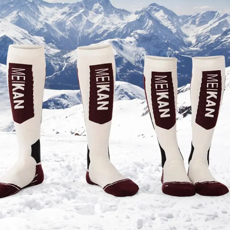 

Winter Warm Men&Women Ski Socks Thick Wool Sports Skiing&Hiking Socks Thermosocks For Fitness Athletic Hiking Cycling Socks