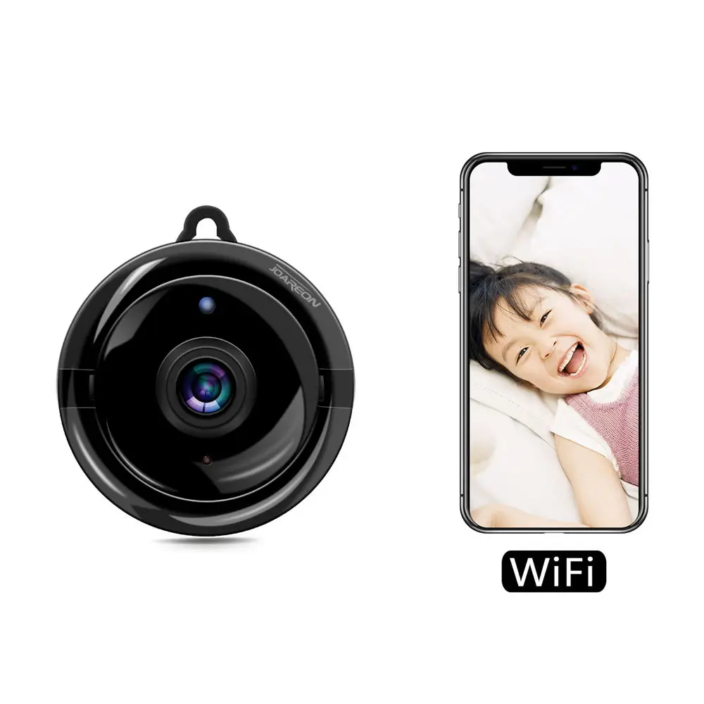 

JOAREON Security IP Camera Wi-Fi Wireless Smart Network wide angel Surveillance Night Vision mini Camera Baby Monitor