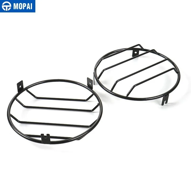 MOPAI колпачки для фар Jeep Wrangler TJ 1997 2006 металлическая крышка передней фары