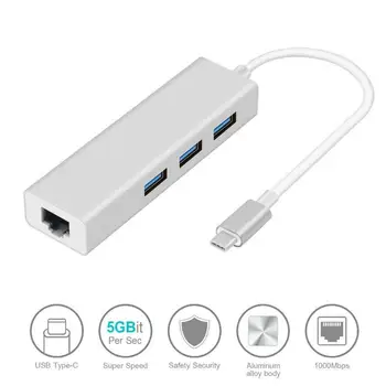 

3-in-1 HDMI Convertor Adapter Type-C USB Cable Adapter