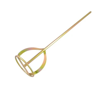 

15" Length Hexagon Shaft Plaster Paint Mixer Mixing Paddle Whisk Stirer
