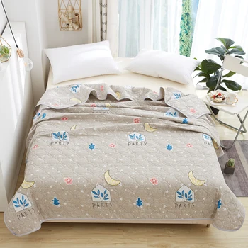 

High Quality Summer Quilt Modern Style Printing Air Conditioner Quilt Adult Child Quilt 150x200cm / 200x230cm 1PCS