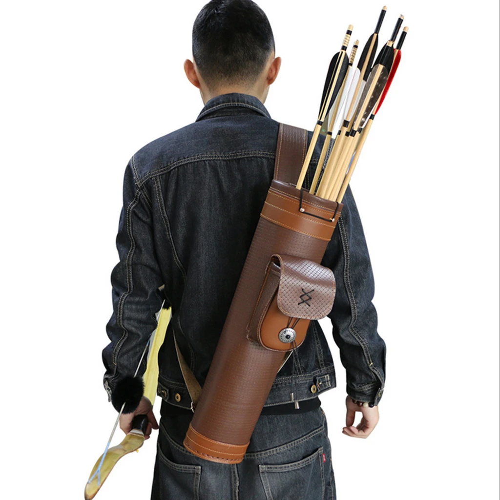 Lejie Archery Quiver Arrow Pack Portable Camouflage Tactical Archery Shoulder Bag