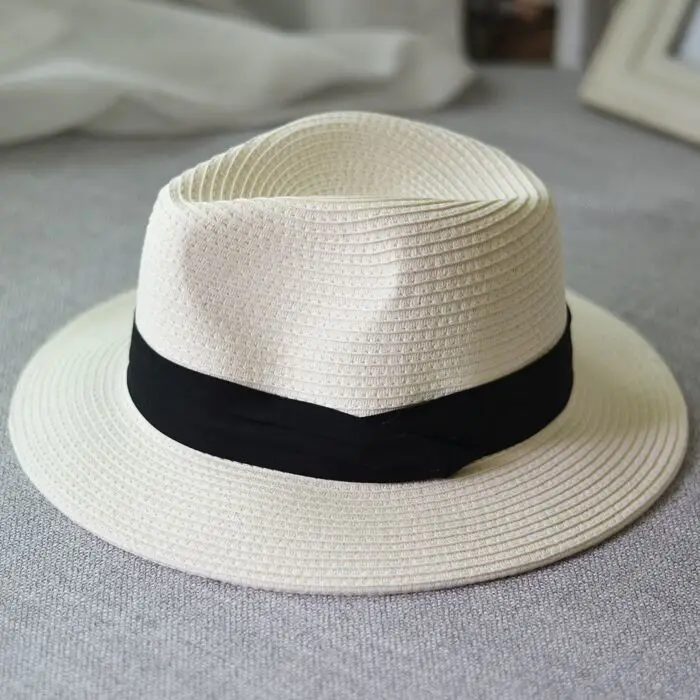 Jiangixhuitian,, летняя, унисекс, шляпа от солнца, повседневная, для отдыха, Панама, соломенная шляпа, для женщин, с широкими полями, для пляжа, джаза, мужские шляпы, складная шляпа