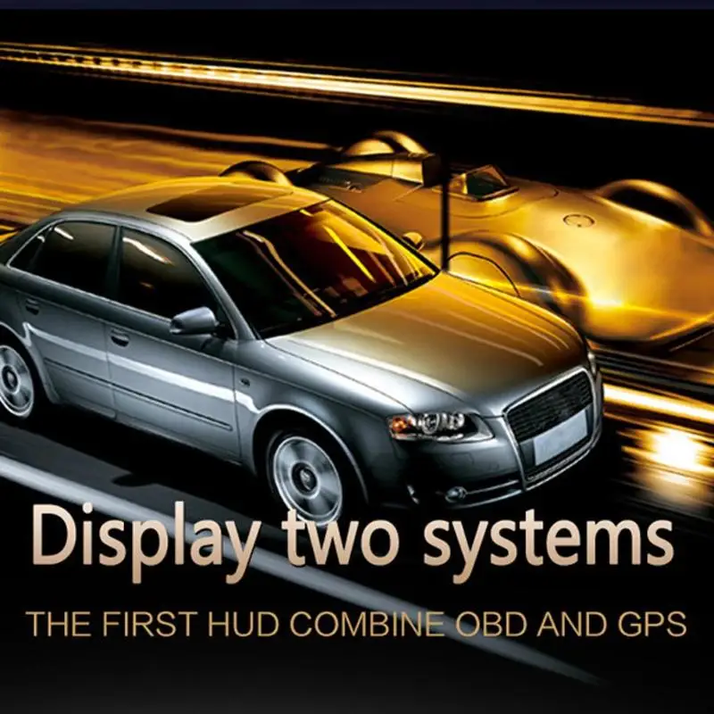 S7 5 &quotУниверсальный OBD2 автомобильный HUD GPS HD Head Up дисплей скорость RPM датчик