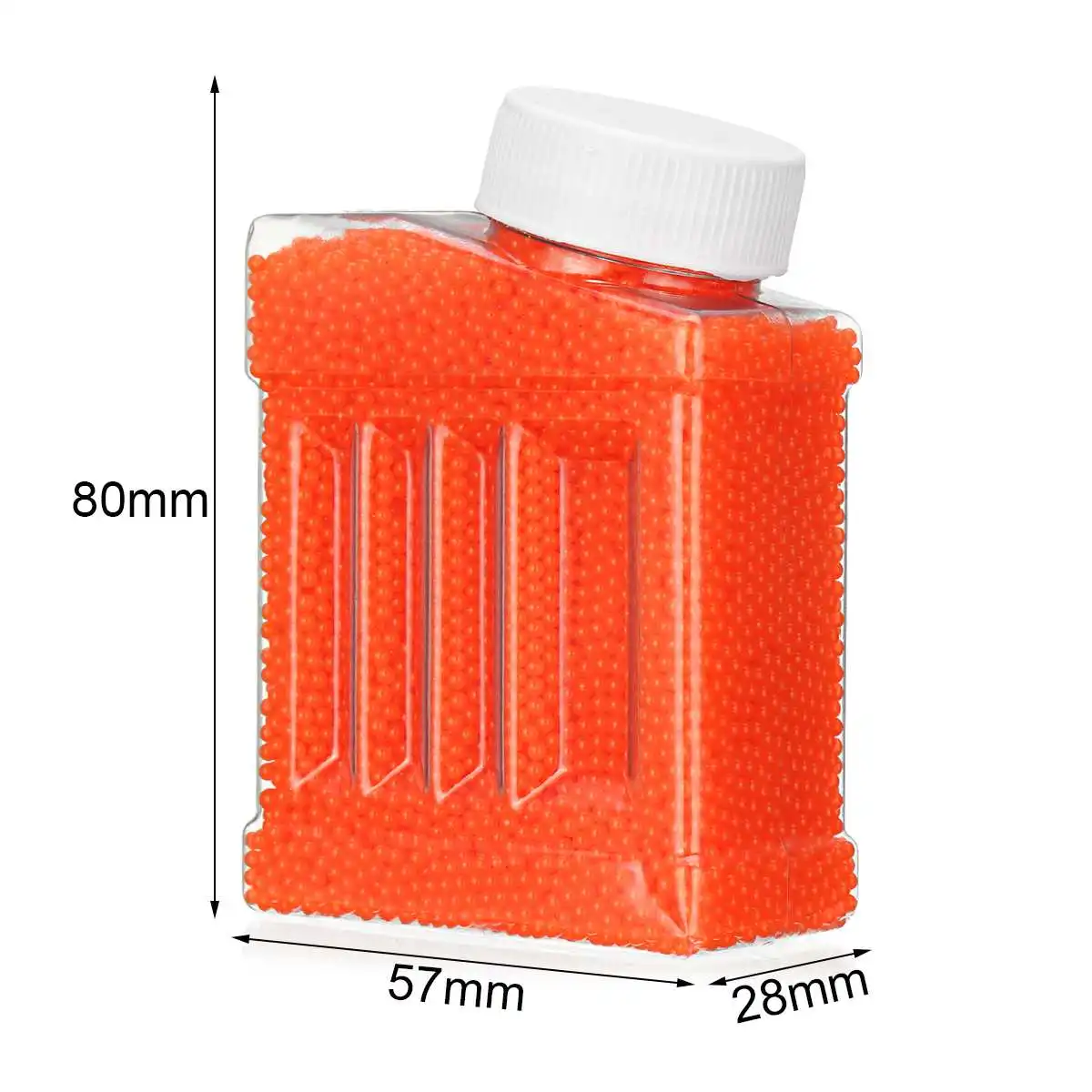 20000Pcs 7-8mm Crystal Bullets Water Ammo Beads For Gel Ball Guns Blasters Toy Water Guns Ammo Shotting Bullets