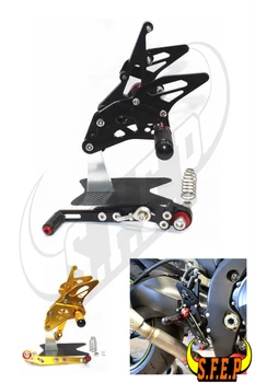 

CNC Adjustable Rearset Foot Pegs Rest Pedal For Suzuki GSXR1000 GSXR 1000 K9 2009-2010-2011-2012-2013-2014-2015-2016