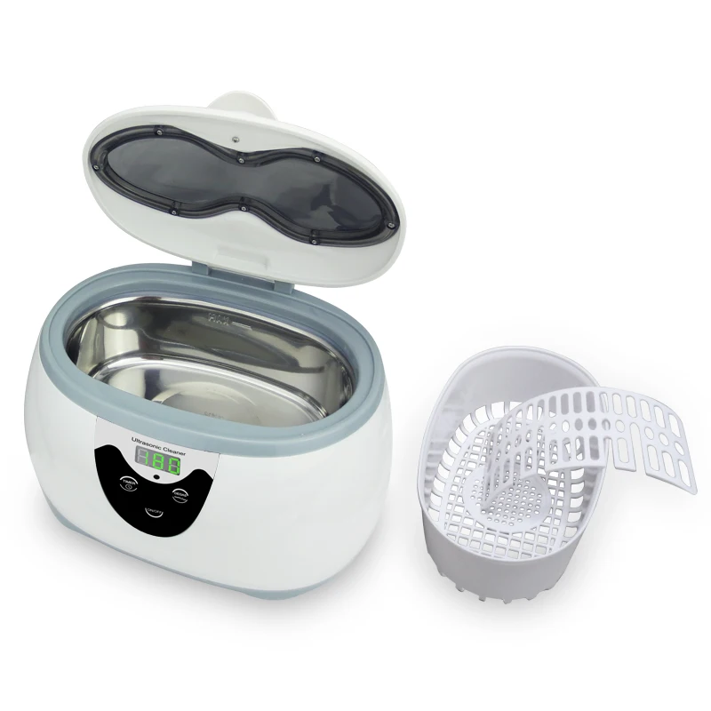 

JP-3800S Ultrasonic Bath 600ml 35W 40kHz Ultrasonic Washing Money Coins Jewelry pedicure Nail art tools cleaner