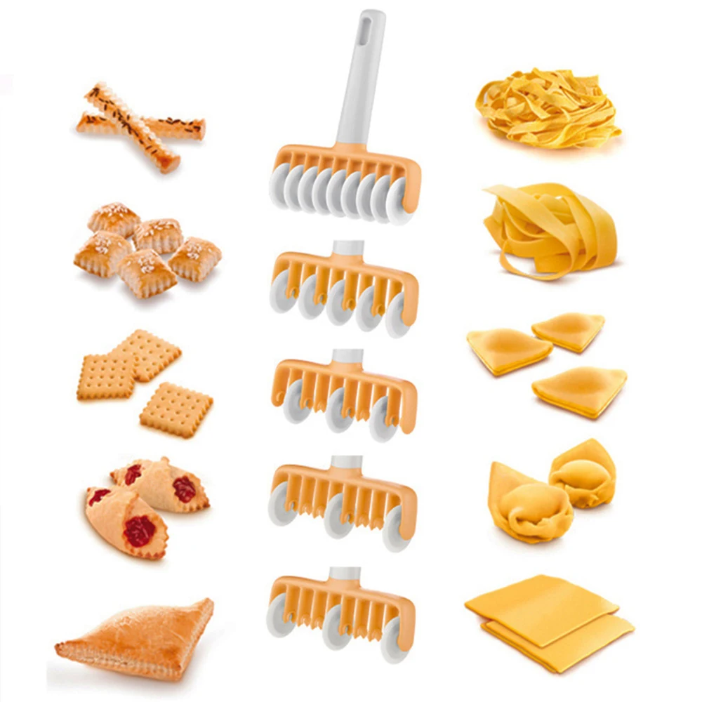 Cookie Pie Pizza Cutter Pastry Tool Bakeware Embossing Dough Roller Lattice Craft Cooking Tools kITCHEN use