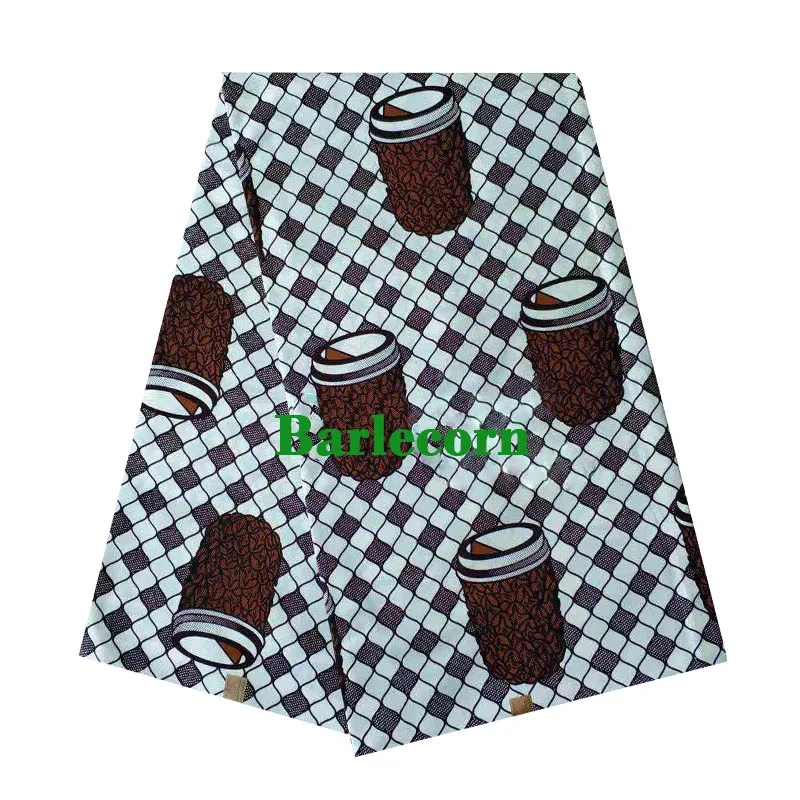 

2019 lastest arrival african wax prints fabric wax cotton in fabric nice design veritable dutch 6yards V-L101