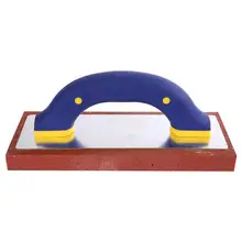 1 шт. штукатурка Шпатель Профессиональный штукатурный скимминг шпатель плитка пол Затирка Поплавковый плиточный инструмент строительный инструмент