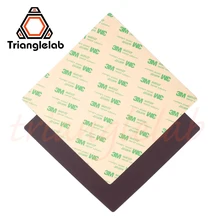 Trianglelab-Placa magnética flexible de acero, plataforma de impresora 3D, base, lámina, texturizada, PEI, resorte de acero, compatible con Ender3 CR10 Anet