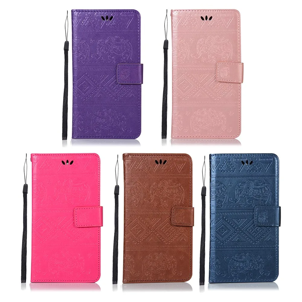 Чехол-книжка KISSCASE с тиснением в виде животного для Xiaomi 6 8 SE Lite Mix 2 5S 5C Redmi 3 4A 5A |
