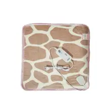 45x45 см, 220 В, мягкие электрические нагревательные колодки, Фланелевое зимнее утепленное одеяло с подогревом, ковер, диван, кровать, электрическое одеяло для дома и офиса