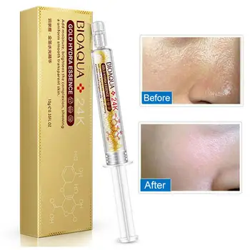 

Skin Care - 24K Gold Foil Water Light Needle Essence Anti-Aging Moisturizing Whitening Essence Hyaluronic Acid