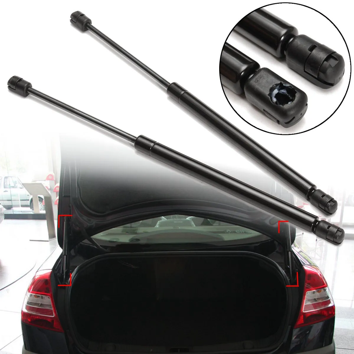 2 x Car Gas Spring Strut Tailgate Rear Holder