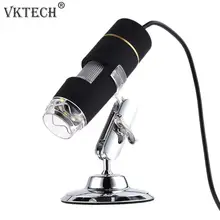 500X8 СВЕТОДИОДНЫЙ Цифровой Микроскоп USB эндоскоп камера микроскоп цифровой портативный Микроскоп измерения с подставкой 0,3 метра CMOS сенсор