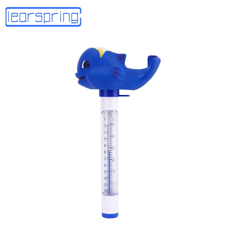 

Floating Tester Water Swimming Pool Bath Spa Hot Tub Temperature Thermometer With String Celsius and Fahrenheit Thermometer