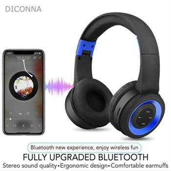 

Multi-Function Head-Mounted Foldable Headset Wireless Bluetooth Sports Earphone Stereo Heavy Bass Headphone