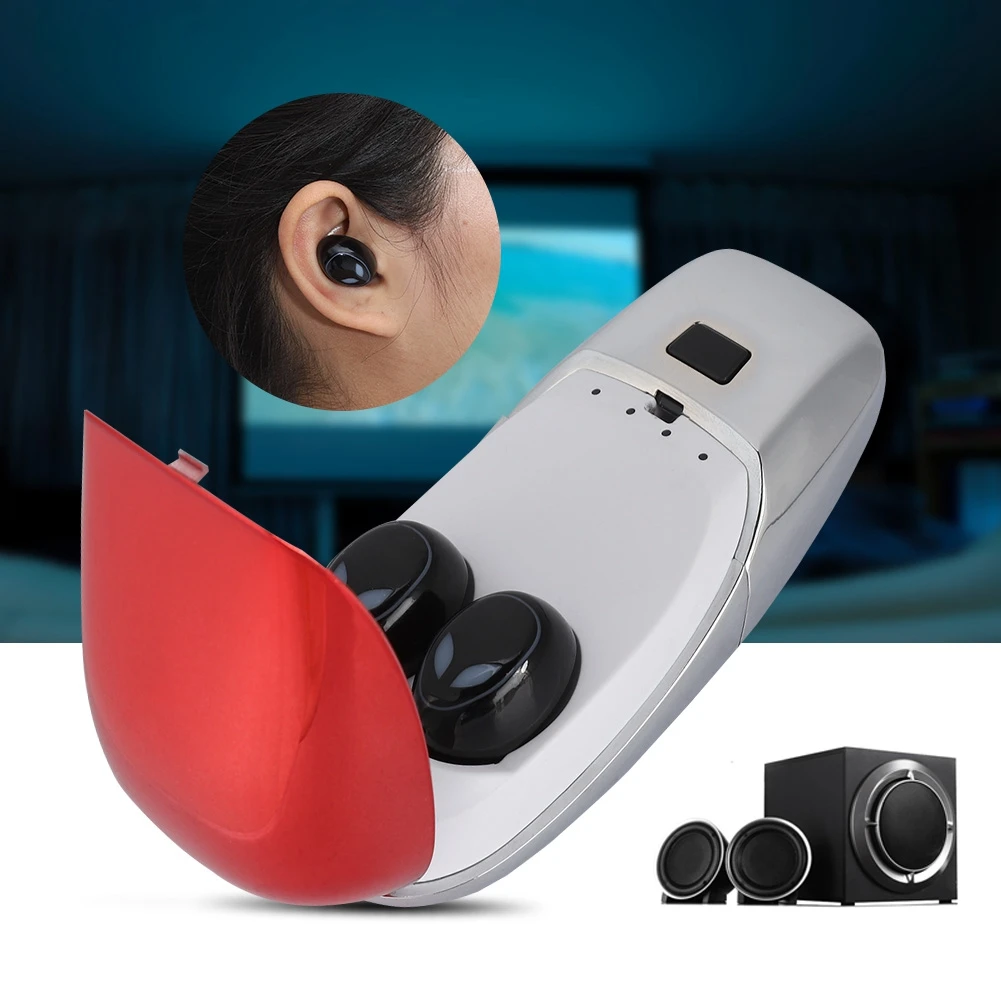 

TWS Wireless Earphone Binaural Bluetooth 5.0 Mini Sports Earbuds Headset Noise Reduction Earphones for iPhone / Xiaomi / Huawei