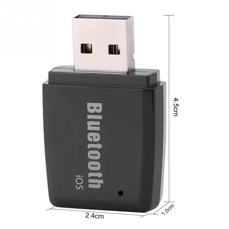 Мини USB Bluetooth 4,1 адаптер Bluetooth аудио приемник 3,5 мм домашняя музыка стерео A2DP Bluetooth V4.1+ адаптер EDR для iOS