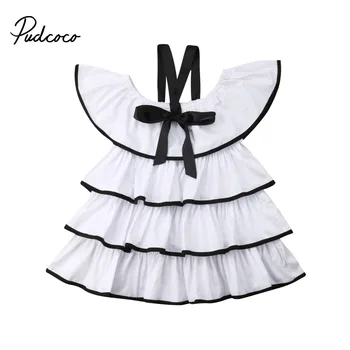 

Cake Smash Girl Dress 1-6 Years Baby Princess Dresses for Kids Wedding Teens Party Vestidos Infantis Multi-layer Clothes