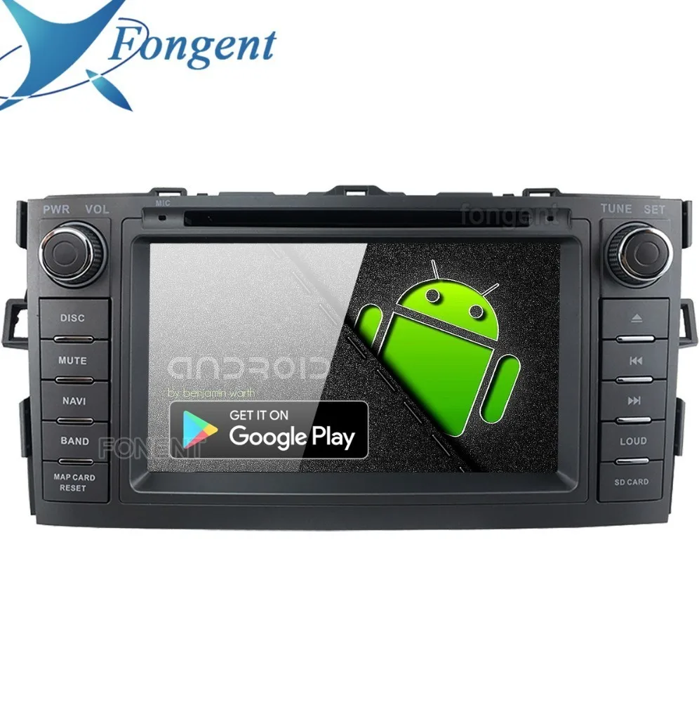 Android 9,0 блок для Toyota Auris 2008 2009 2010 2011 2012 автомобильный 2 Din радио gps DVD Navi аудио ips 64Gb RDS мультимедийный плеер