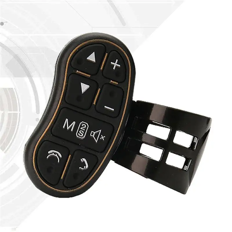 1 шт. Многофункциональная кнопка модификации колеса навигации вождения рулевого колеса Кнопка ремонта для автомобильных аксессуаров