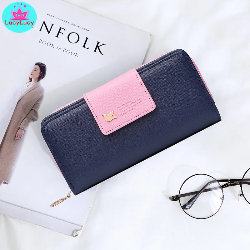 

2019 Cross-border Fashion China's new long-pocket wallet Korean version of a large-capacity mobile phone bag Women's Hand Bag