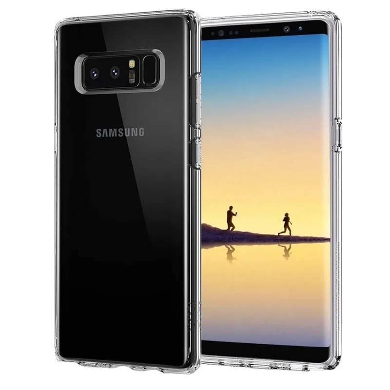 Для Samsung Note 9 8 5 4 3 III TPU PC Чехлы Премиум мягкий чехол для телефона полная посадка