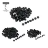 Tooyful Pack of 100 Acrylic Fretboard Fingerboard Dots Inlay Markers Black for Acoustic Guitars Replacement Parts ► Photo 2/6