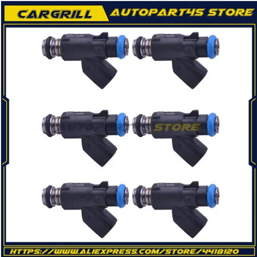 

(Set of 6pcs) 35310-3C000 , 353103C000, 35310 3C000 For KIA HYUNDAI SONATA SANTA FE Fuel Injector with High Quality