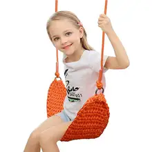 Забавные уличные качели игрушки для помещений веревка сетка качели сиденье для детей мальчиков и девочек